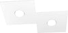 Applique-Moderna-Eccentric-Metallo-Bianco-2-Luci-Gx53
