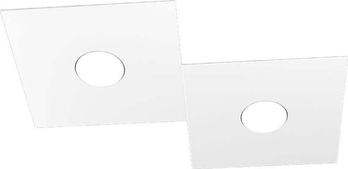 Applique-Moderna-Eccentric-Metallo-Bianco-2-Luci-Gx53