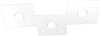 Applique-Moderna-Eccentric-Metallo-Bianco-3-Luci-Gx53