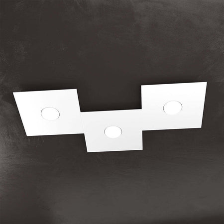 Applique-Moderna-Eccentric-Metallo-Bianco-3-Luci-Gx53
