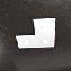 Applique-Moderna-Eccentric-Metallo-Bianco-3-Luci-Gx53