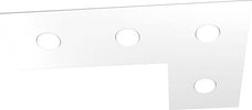 Applique-Moderna-Eccentric-Metallo-Bianco-4-Luci-Gx53
