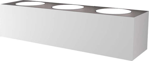 Applique-Moderna-Eccentric-Metallo-Bianco-6-Luci-Gx53-Biemissione