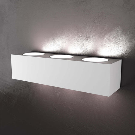 Applique-Moderna-Eccentric-Metallo-Bianco-6-Luci-Gx53-Biemissione