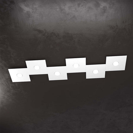 Applique-Moderna-Eccentric-Metallo-Bianco-6-Luci-Gx53