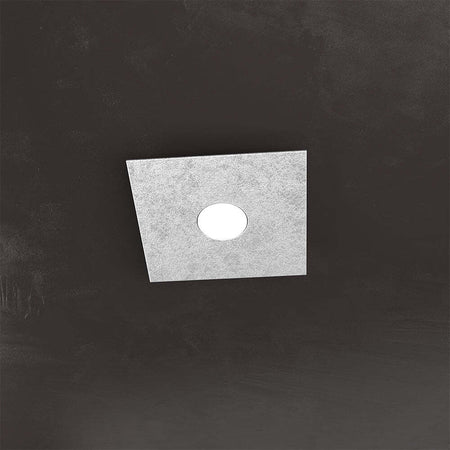 Applique-Moderna-Eccentric-Metallo-Foglia-Argento-1-Luce-Gx53