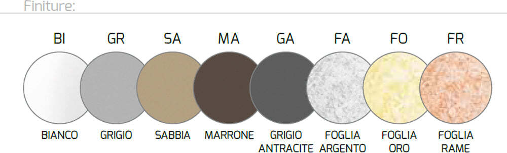 Applique-Moderna-Eccentric-Metallo-Foglia-Argento-1-Luce-Gx53