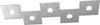 Applique-Moderna-Eccentric-Metallo-Foglia-Argento-5-Luci-Gx53