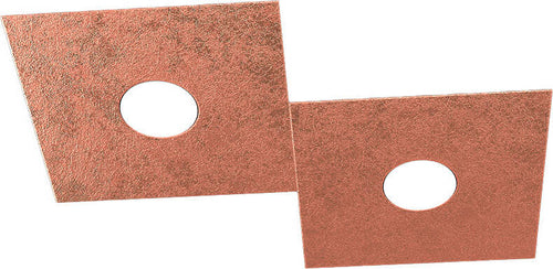 Applique-Moderna-Eccentric-Metallo-Foglia-Rame-2-Luci-Gx53