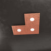 Applique-Moderna-Eccentric-Metallo-Foglia-Rame-3-Luci-Gx53