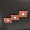 Applique-Moderna-Eccentric-Metallo-Foglia-Rame-3-Luci-Gx53