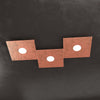 Applique-Moderna-Eccentric-Metallo-Foglia-Rame-3-Luci-Gx53
