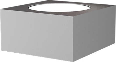 Applique-Moderna-Eccentric-Metallo-Grigio-1-Luce-Gx53-Monoemissione