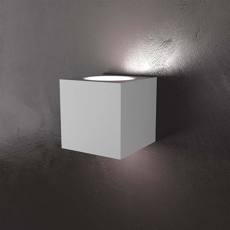 Applique-Moderna-Eccentric-Metallo-Grigio-2-Luci-Gx53-Biemissione