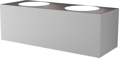 Applique-Moderna-Eccentric-Metallo-Grigio-4-Luci-Gx53-Biemissione