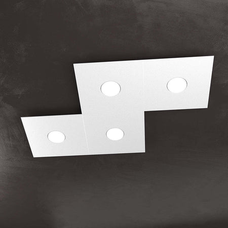 Applique-Moderna-Eccentric-Metallo-Grigio-4-Luci-Gx53