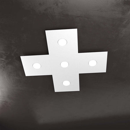 Applique-Moderna-Eccentric-Metallo-Grigio-5-Luci-Gx53
