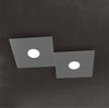 Applique-Moderna-Eccentric-Metallo-Grigio-Antracite-2-Luci-Gx53