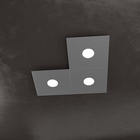 Applique-Moderna-Eccentric-Metallo-Grigio-Antracite-3-Luci-Gx53