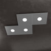 Applique-Moderna-Eccentric-Metallo-Grigio-Antracite-4-Luci-Gx53