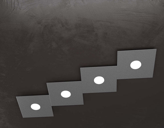 Applique-Moderna-Eccentric-Metallo-Grigio-Antracite-4-Luci-Gx53