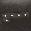 Applique-Moderna-Eccentric-Metallo-Marrone-5-Luci-Gx53