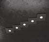 Applique-Moderna-Eccentric-Metallo-Marrone-5-Luci-Gx53