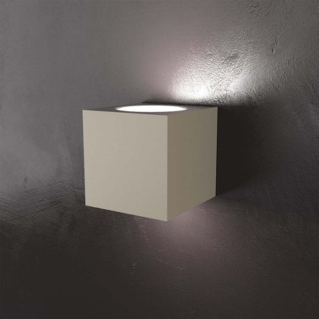 Applique-Moderna-Eccentric-Metallo-Sabbia-2-Luci-Gx53-Biemissione
