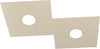Applique-Moderna-Eccentric-Metallo-Sabbia-2-Luci-Gx53