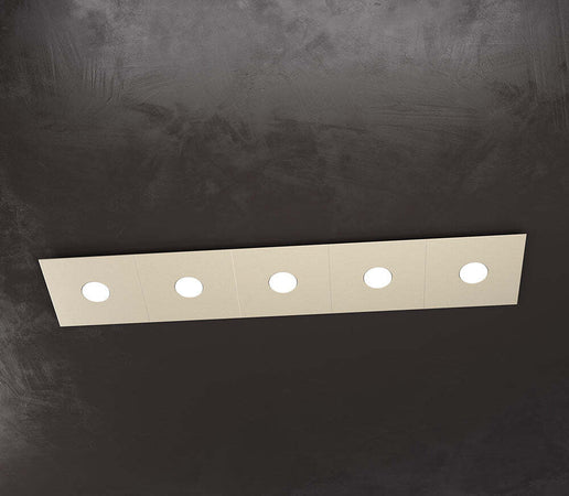 Applique-Moderna-Eccentric-Metallo-Sabbia-5-Luci-Gx53