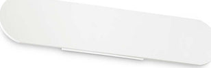 Applique-Moderna-Echo-Metallo-Bianco-Led-20W-3000K-Luce-Calda