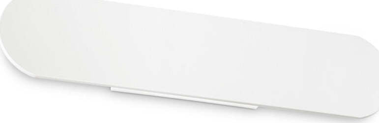 Applique-Moderna-Echo-Metallo-Bianco-Led-20W-3000K-Luce-Calda