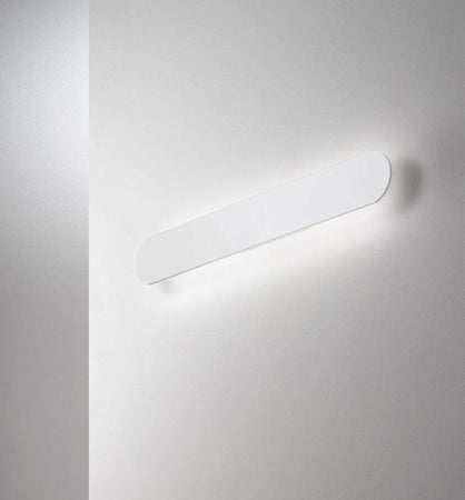 Applique-Moderna-Echo-Metallo-Bianco-Led-30W-3000K-Luce-Calda