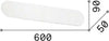 Applique-Moderna-Echo-Metallo-Bianco-Led-30W-3000K-Luce-Calda