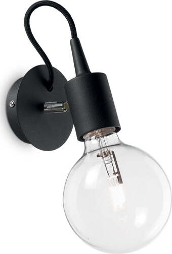 Applique-Moderna-Edison-Metallo-Nero-1-Luce-E27