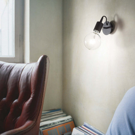 Applique-Moderna-Edison-Metallo-Nero-1-Luce-E27