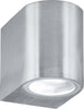 Applique-Moderna-Eiffel-Alluminio-Argento-Vetro-1-Luce-Gu10