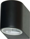 Applique-Moderna-Eiffel-Alluminio-Nero-Vetro-1-Luce-Gu10