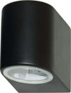 Applique-Moderna-Eiffel-Alluminio-Nero-Vetro-1-Luce-Gu10