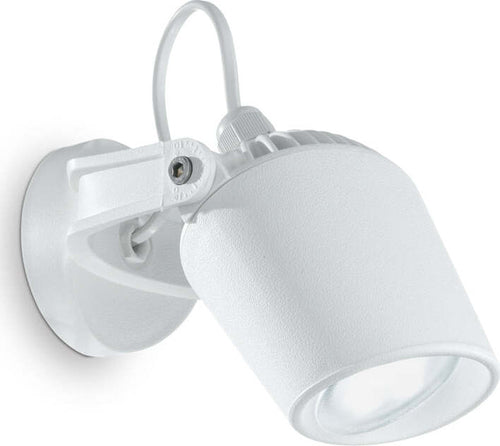 Applique-Moderna-Elio-Materie-Plastiche-Bianco-1-Luce-Gu10