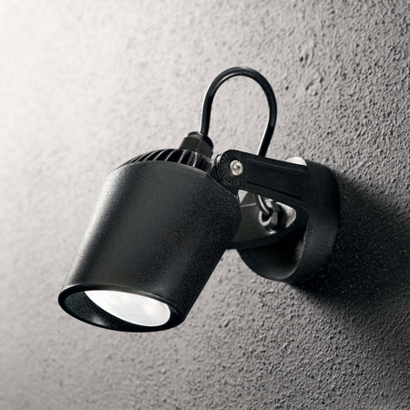 Applique-Moderna-Elio-Materie-Plastiche-Nero-1-Luce-Gu10