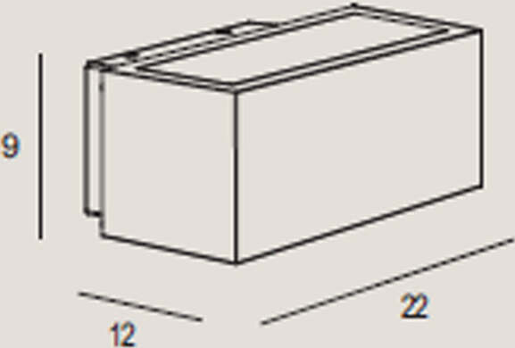 Applique-Moderna-Esterno-Bach-Alluminio-Antracite-1-Luce-E27