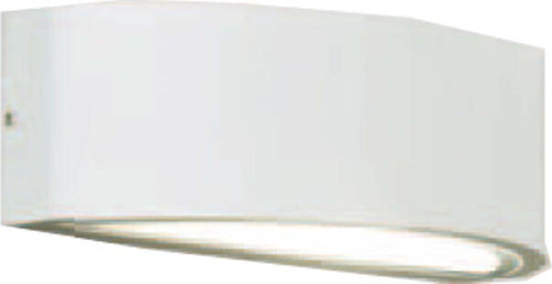 Applique-Moderna-Esterno-Lente-Alluminio-Bianco-1-Luce-E27