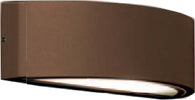 Applique-Moderna-Esterno-Lente-Alluminio-Ruggine-1-Luce-E27