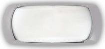 Applique-Moderna-Felix-2-Materie-Plastiche-Grigio-1-Luce-E27