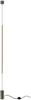 Applique-Moderna-Filo-Metallo-Ottone-Led-15W-3000K-Luce-Calda