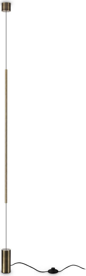 Applique-Moderna-Filo-Metallo-Ottone-Led-15W-3000K-Luce-Calda