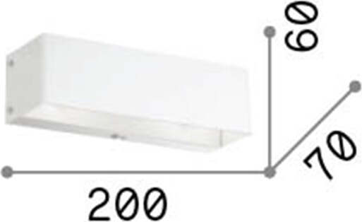 Applique-Moderna-Flash-Metallo-Bianco-2-Luci-G9-3W-3000K-Luce-Calda