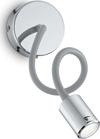 Applique-Moderna-Focus-1-Metallo-Cromo-Led-4W-3000K-Luce-Calda