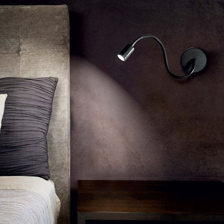 Applique-Moderna-Focus-1-Metallo-Nero-Led-4W-3000K-Luce-Calda